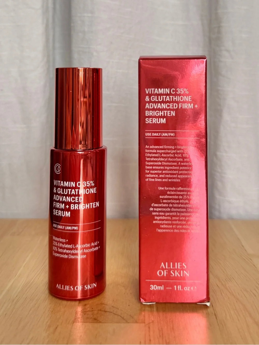 NWT NIB Allies of Skin 35% Vitamin C Perfecting Serum